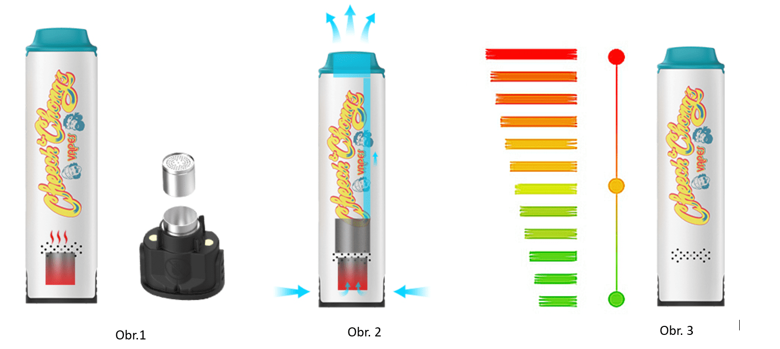 X-Vape Cheech and Chong Mambo vaporizér na sušinu - upinsmoke.cz